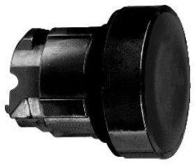 Napęd przycisku czarna kryta O 22, z sam. powr., bez ozn. ZB4BA27