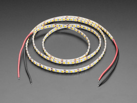 Adafruit Double-Sided Single Color 12V LED Strip - Warm White 3000K - 1m