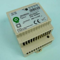 DIN-30W24 24V/1,25A IMP.NA SZYNĘ