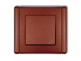 FLEXI Wyłącznik schodowy brązowy metalik 9FWP-3 KARLIK