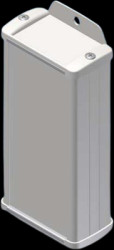Aluminum Profile enclosure, (L x W x H) 125 x 60 x 31 mm, gray, TEKAM-13/E.7