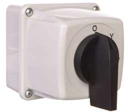 Łącznik krzywkowy Gwiazda-trójkąt 3P 16A IP44 w obudowie Łuk E16-23 951622