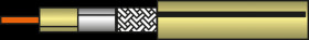 AC 89 Coaxial cable class A 90 dB / 100 metres