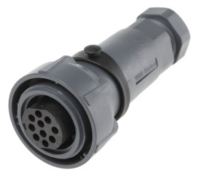 Złącze wielostykowe przemysłowe 10-pinowe Montaż na kablu Gniazdo Bulgin