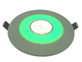 Downlight MOON green 3*1W biały dzienny,biały