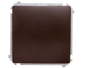 Simon Basic Łącznik jednobiegunowy bez ramki czekoladowy BMW1.01/47