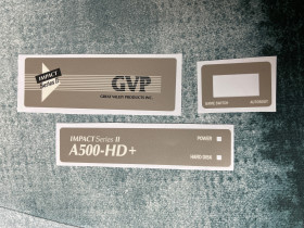 GVP Impact series II A500 HD+ sticker set
