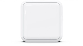 SINUM CL-mini Czujnik pokojowy z czujnikiem wilgotności bezprzewodowy kolor biały