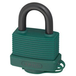 ABUS 49972 70AL/45mm Aluminium Padlock Green Keyed Alike 6401