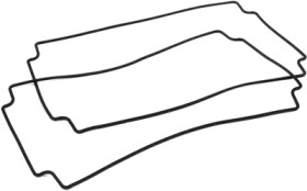 Seal, silicone, (L) 200 mm, black, for series 1554U, 1554UGASKET