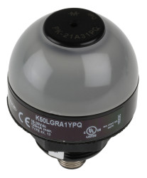 Zestaw sygnalizatorów akustycznych i lamp sygnalizacyjnych 18 → 30 V DC Zielony, czerwony, żółty IP50 Montaż na