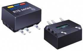 Przetwornica DC-DC, 1W, Uwe 2,97 → 3,33 V DC, Uwy 3.3V dc, Iwy 300mA, Recom