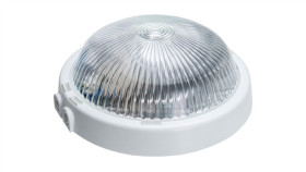 Oprawa Trio, E27, 100W, Biała-Polipropylen, 2Xdławik, Klosz...