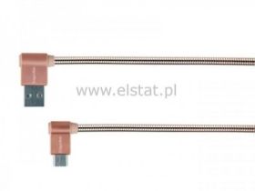 Kabel WT USB kątowy WT USB typu C kąt. 1m 3A