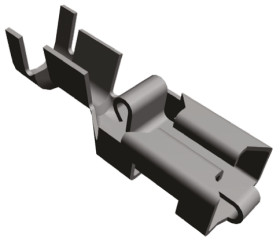 Konektor płaski Żeński 6.35 x 0.81mm długość 22.5mm Izolacja: Nieizolowane Cyna