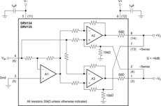 Audio Balanced Line Drivers offered in SOIC-8 | D | 8 | -55 to 125