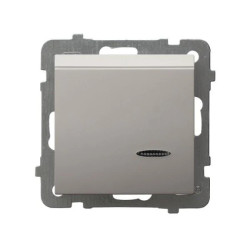 AS Łącznik hotelowy z podświetleniem pomarańczowym kaszmir ŁP-15GS/m/82