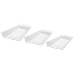 Zestaw 3 lamp podszaf. DIKI LED 3x2W,4000K,biały,AD-OM-6335L4/W