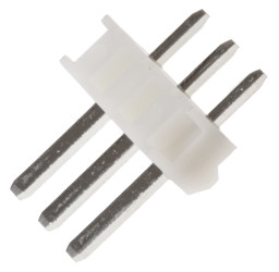 Złącze szpilkowe 3-pinowe raster: 2.5mm -rzędowe JST Przewlekany 3.0A 250.0 V.