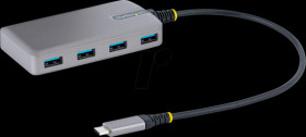5G4AB-USB-C-HUB USB 3.0 hub, 4-port, bus-powered