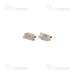 Dioda LED SMD, 1206, Żółto-Zielony, 50mcd, 140°, 3.2x1.6x0.7 mm, Refond