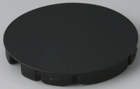 Front cap, nero, CK, for rotary knobs size 50, A3250009