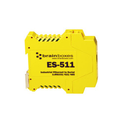 Brainboxes ES-511 Industrial Ethernet to Serial 1xRS232/422/485
