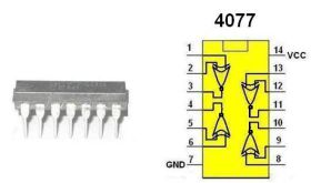 Układ scalony 4077
