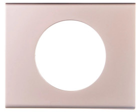 CELIANE Ramka pojedyncza nikiel aksamitny 069111