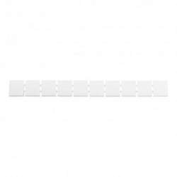 Oznaczniki na złączki 3.65x10.7mm ZB4 bez nadruku 1pasek-10szt DGN 4135
