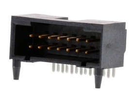 Molex Listwa kołkowa, żeńska, do wbudowania, standardowa 741640014 1 szt. tuba