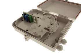 Mufa światłowodowa Tracom FTTX MDU B16 (2x PG input)