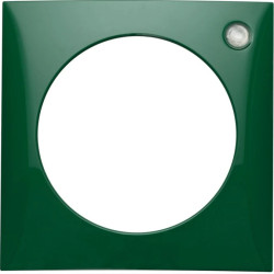 Integro Ramka pojedyncza z soczewką zielony połysk 919872503