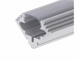 Profil led 45-ALU 2m z osłoną przeźroczystą KA-COM Kluś