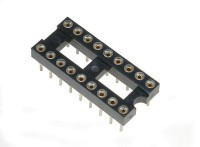 DIL18P Podstawka precyzyjna - raster 2.54 mm 18pin