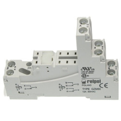 Gniazdo przekaźnika GZM 80 (RM81/82) na szyne DIN35