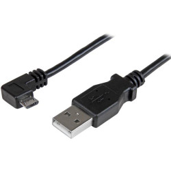 Kabel USB Złącze A USB A Złącze B Micro USB typu B dł. 1m Kabel USB-A do USB Micro-B USB 2.0 kolor: Czarny
