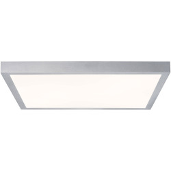 Paulmann 70652 Lunar LED Panel 27.5W Warm White Chrome Matt Flat Design