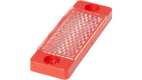 Ao000159, Akcesoria Optyczne, Reflektor, 60X20mm, Otwór Na Śrubę, 2Xo4.6Mm,...