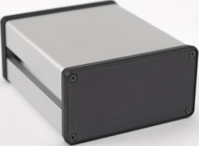 Aluminum enclosure, (L x W x H) 120 x 103 x 53 mm, natural, IP54, 1455NC1202