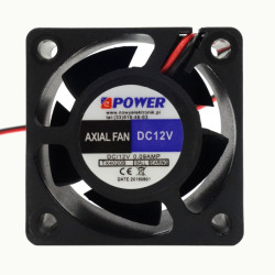 Wentylator 40x20 12V TX04020B12 0,09A 6400RPM, 2 przew kulka NEPOWER