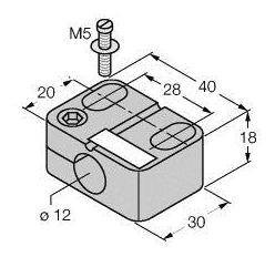 Turck 6947213 Zacisk mocujący BST-12N 1 szt.