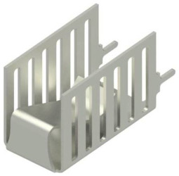 Fischer Elektronik FK 264 MI 220 V FK 264 MI 220 V Radiator 20.4 K/W (D x S x W) 30 x 13 x 16 mm TO-220