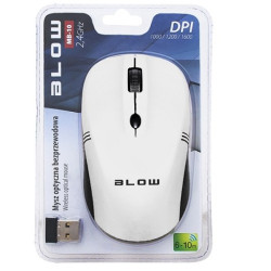 Mysz bezprzewodowa MB-10 biała BLOW 84-001