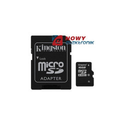Karta pamięci micro SDHC 16GB KI KINGSTON Class 10 z adapt.SD UHS-I