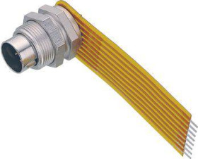 binder 09 0477 65 07-20 Złącze męskie kołnierzowe złącze męskie z kołnierzem Seria: 711 Łączna ilość styków: 7 1 szt.