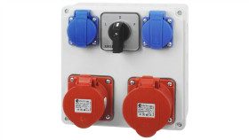 Rozdzielnica Budowlana 32/5 230 Z Wyłącznikiem L0p Rsbo.Lp202