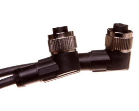 Przewód przyłączeniowy 2m z gniazdem kątowym 4P FIELDBUS M12 S/A AB-C4- 2,0PUR-M12FA 22260324