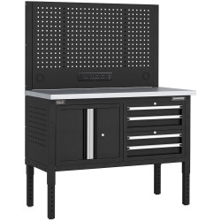 Sealey APMWB50COMBO1SS Superline PRO&#xAE; Modular Workbench with 4 Drawers &amp;