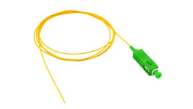 Pigtail Światłowodowy Sc/Apc, Lszh, 2M, G.652D, 0.9Mm, Żółty, Gold Class